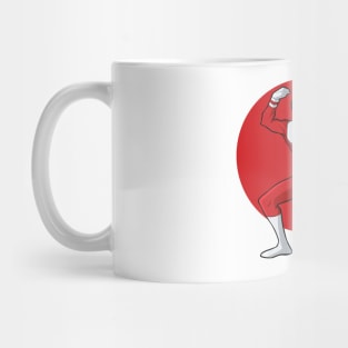 Google Red V Mug